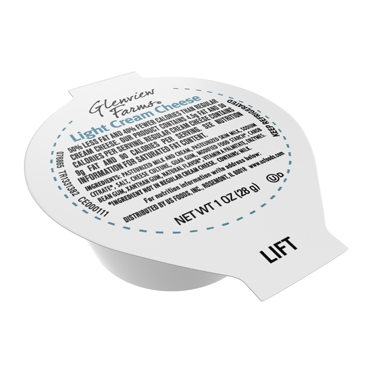 GLENVIEW FARMS LIGHT CREAM CHEESE SPREAD CUPS