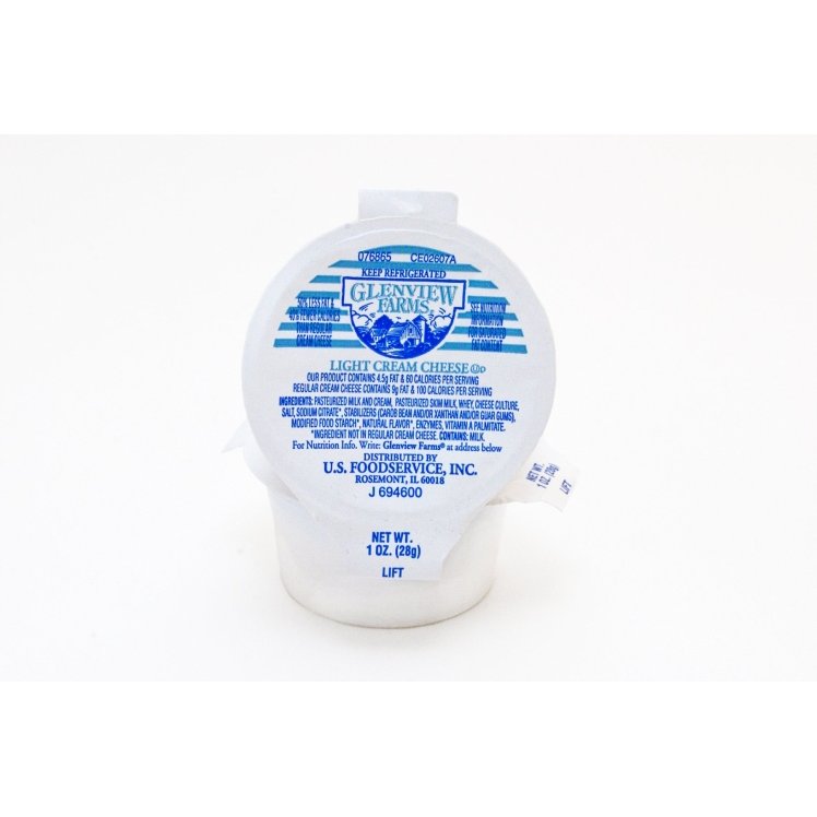 GLENVIEW FARMS LIGHT CREAM CHEESE SPREAD CUPS