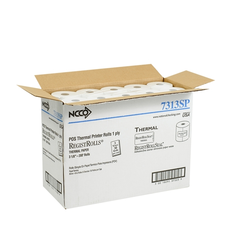 NCCO 7313SP THERMAL REGISTER ROLL 3.13x200'