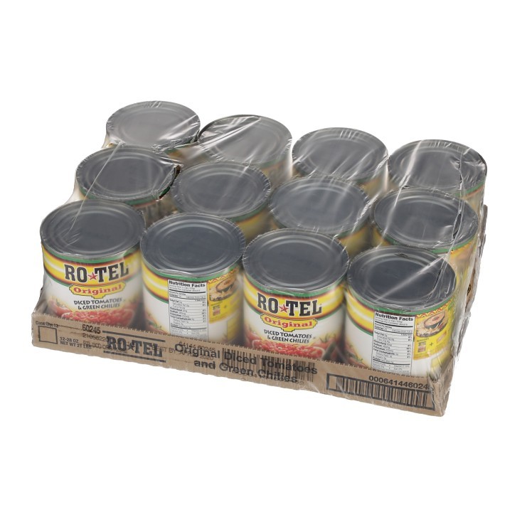 ROTEL DICED TOMATOES AND GREEN CHILIES