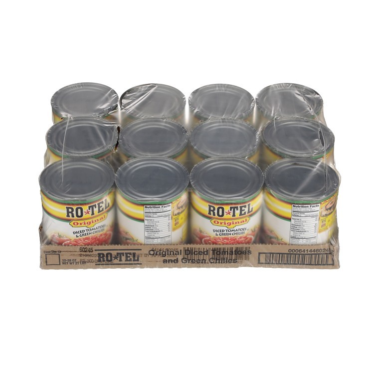 ROTEL DICED TOMATOES AND GREEN CHILIES