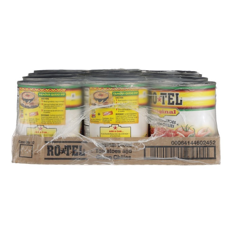 ROTEL DICED TOMATOES AND GREEN CHILIES