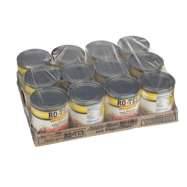 ROTEL DICED TOMATOES AND GREEN CHILIES