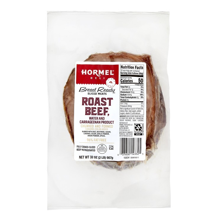 HORMEL SLICED ROAST BEEF BEEF DELI SLICED .5 OZ