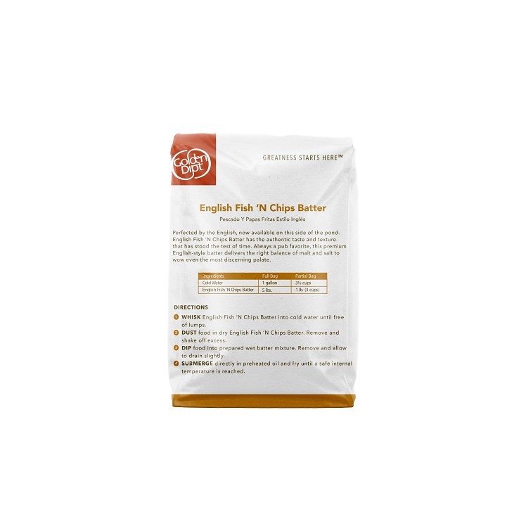 GOLDEN DIPT FISH & CHIP BREADING BUTTER MIX
