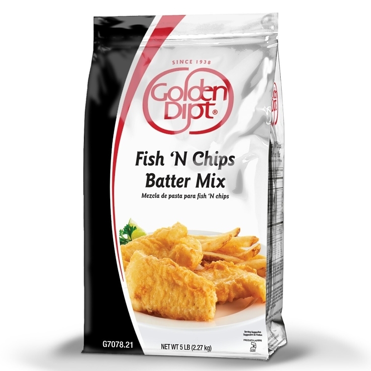 GOLDEN DIPT FISH & CHIP BREADING BUTTER MIX