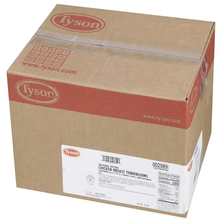 TYSON UNCOOKED STEAKHOUSE TENDERLOIN FRITTER