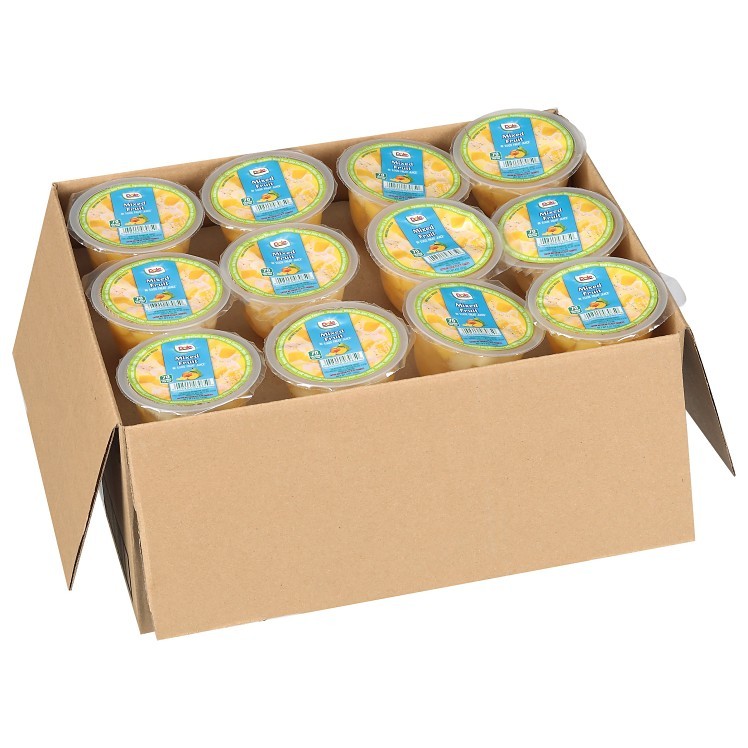 DOLE FRUIT MIX, BITE IN JUICE SHELF STABLE PLASTIC