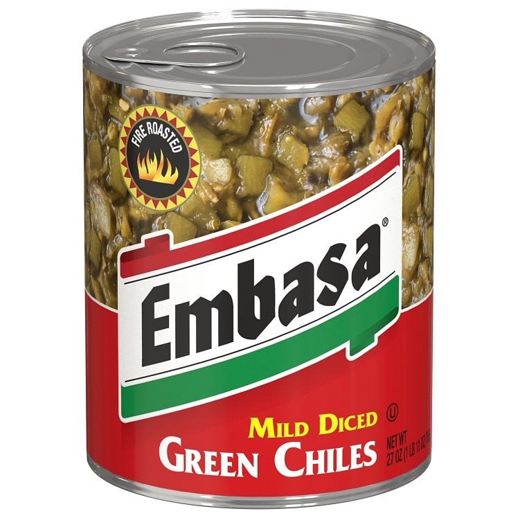 EMBASA DICED GREEN CHILES