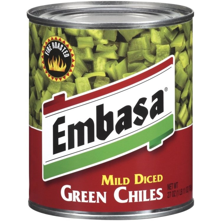 EMBASA DICED GREEN CHILES