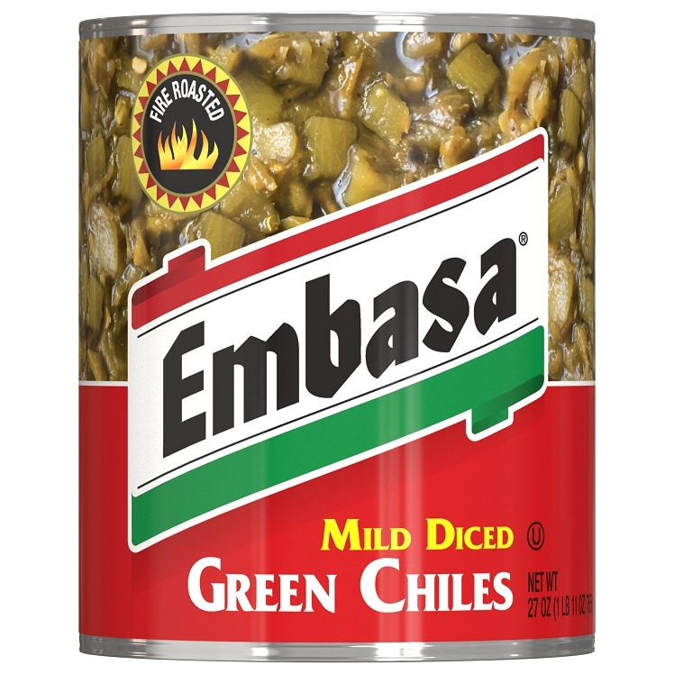 EMBASA DICED GREEN CHILES