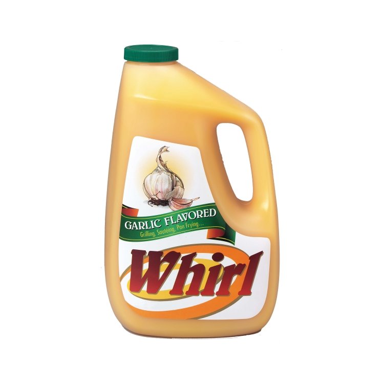 WHIRL OIL SOYBEAN BUTTER ALTERNATIVE WITH GARLIC