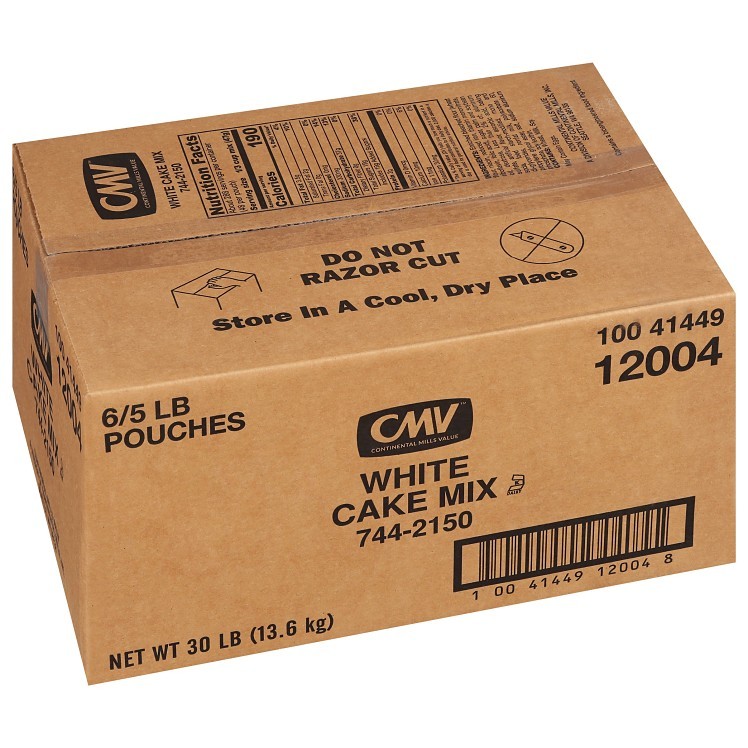 CONTINENTAL MILLS WHITE CAKE MIX
