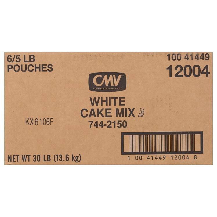 CONTINENTAL MILLS WHITE CAKE MIX