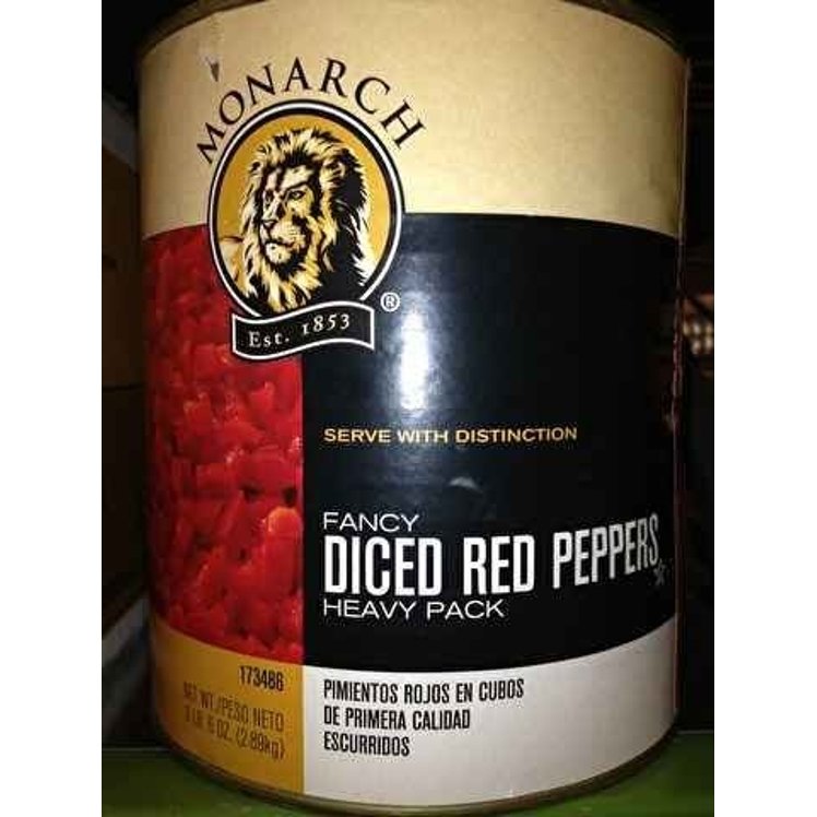 MONARCH 1/4 DICED SWEET RED PEPPER