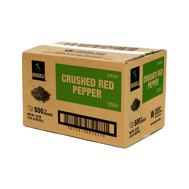 ROSELI CRUSHED RED PEPPER PACKETS