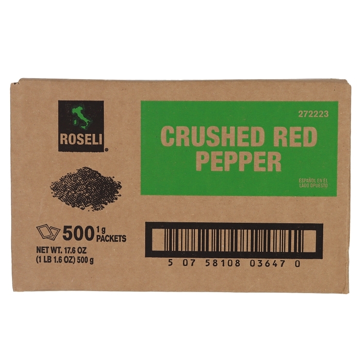 ROSELI CRUSHED RED PEPPER PACKETS