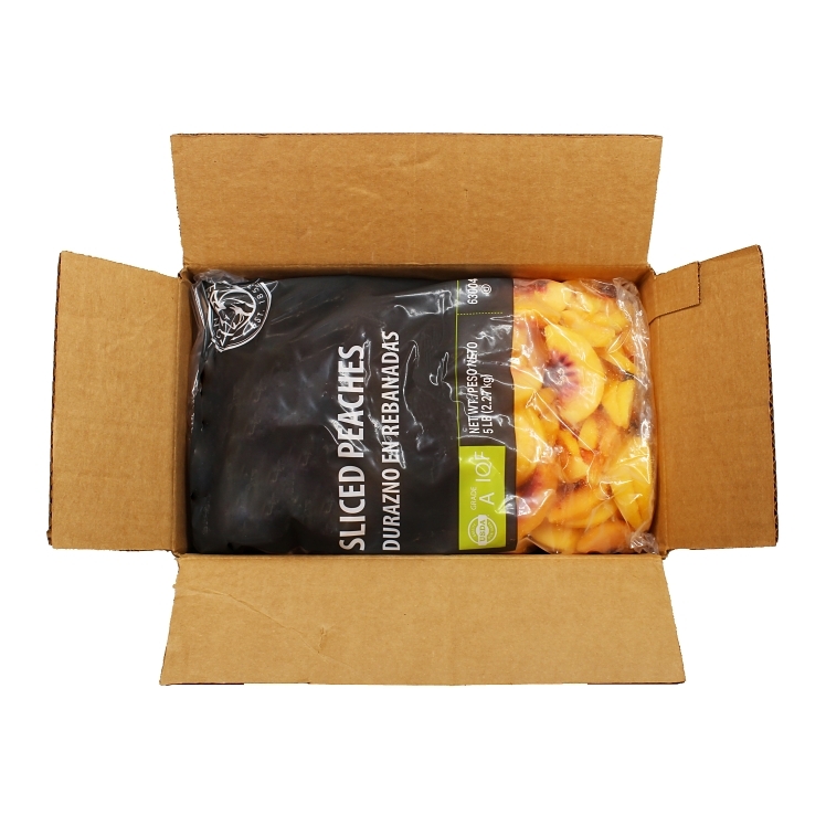 MONARCH PEACHES DOMESTIC SLICED IQF FROZEN
