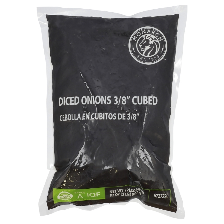 MONARCH DICED ONION 3/8 FROZEN
