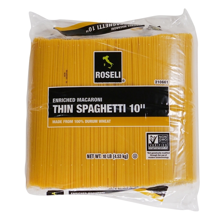 ROSELI 10 INCH THIN SPAGHETTI PASTA