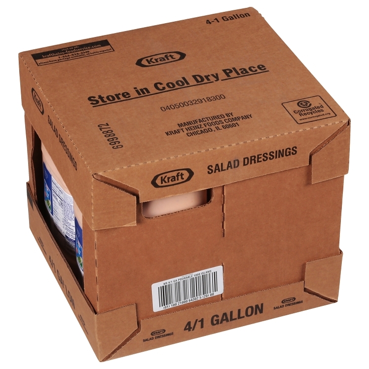 KRAFT DRESSING, 1000 ISLAND PORTABLE PLASTIC