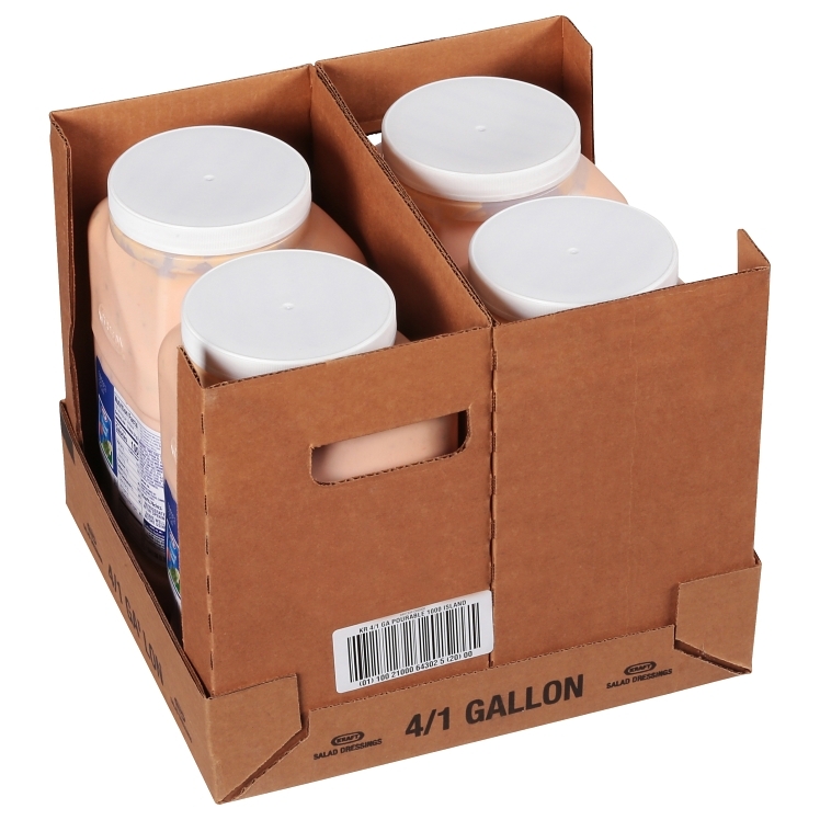 KRAFT DRESSING, 1000 ISLAND PORTABLE PLASTIC