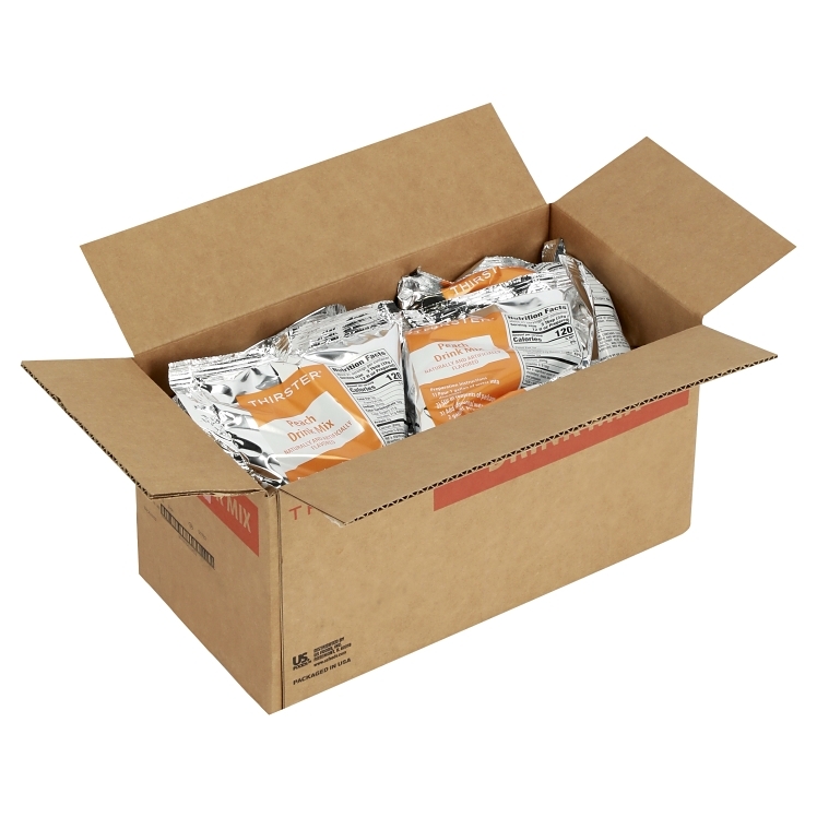 THIRSTER POWDERED PEACH DRINK MIX 2 GALLON YIELD