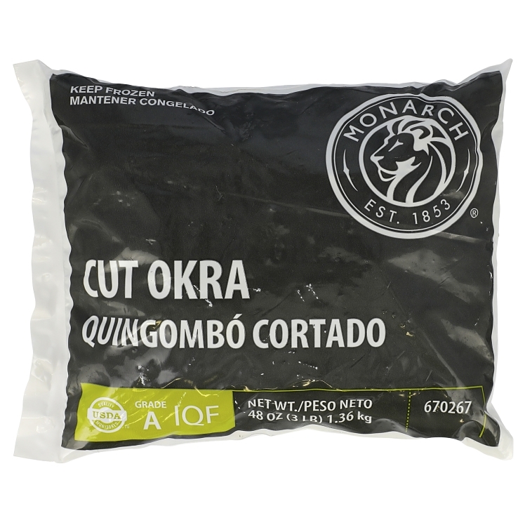 MONARCH CUT OKRA FROZEN