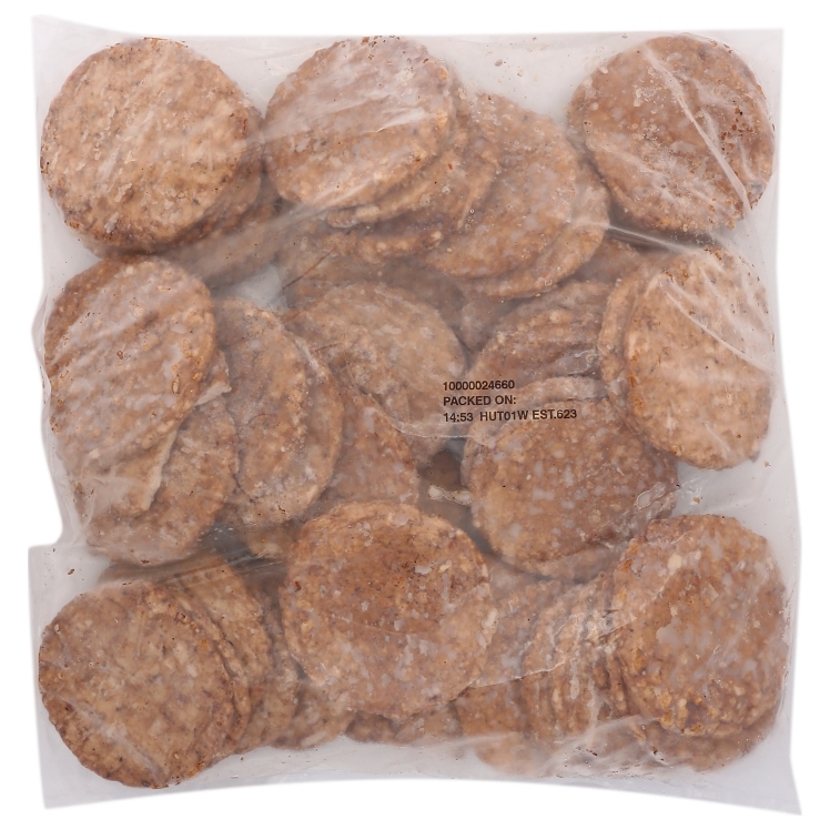 PATUXENT FARMS COOKED BREAKFAST SAUSAGE PATTIES 3 INCH 1.5 OZ 413105