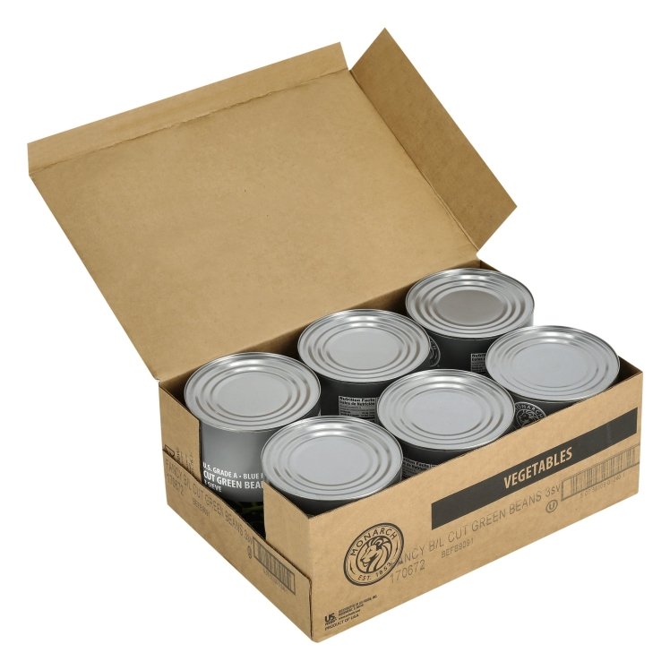 MONARCH BEAN, GREEN BLUE LAKE CUT 3 SIEVE
