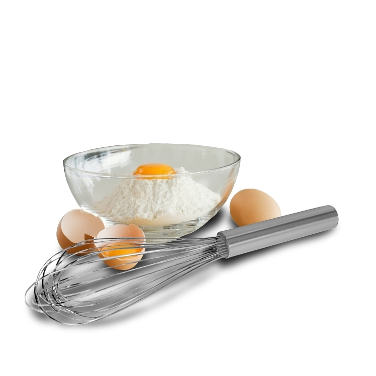 SUPERIOR CES WHIP FRENCH WIRE 24 INCHES STAINLESS STEEL