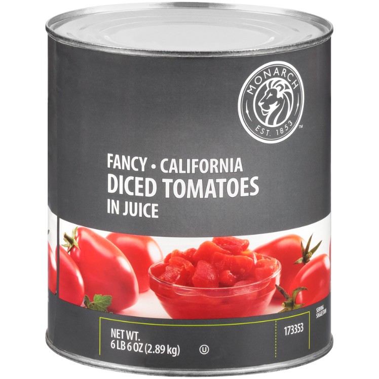 MONARCH-D DICED TOMATOES