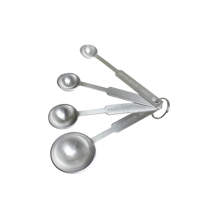 SUPERIOR / CES DELUXE STAINLESS STEEL MEASURING SPOON SET 4 PIECES