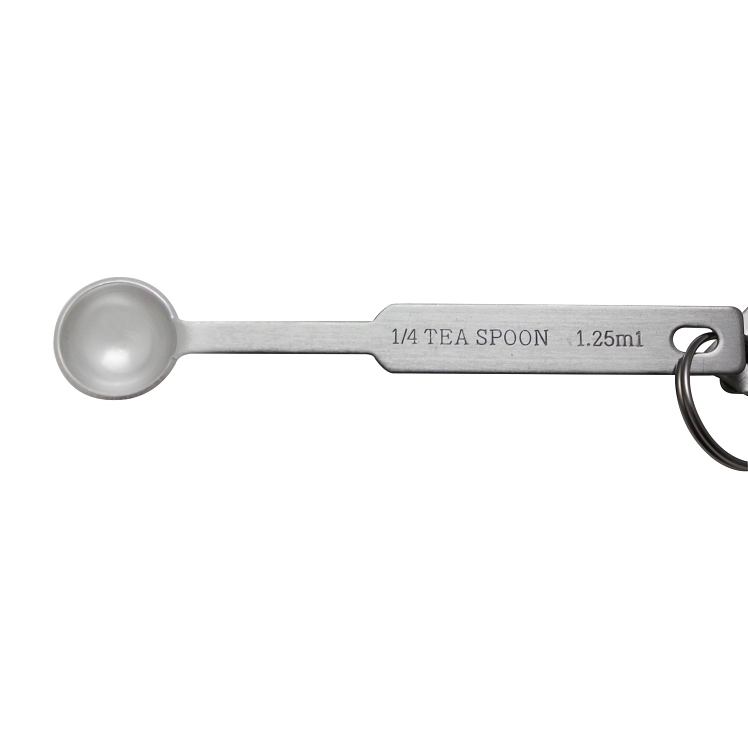 SUPERIOR / CES DELUXE STAINLESS STEEL MEASURING SPOON SET 4 PIECES