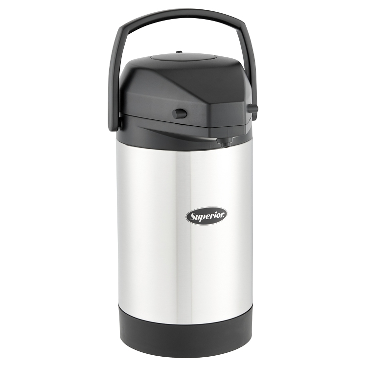 AIRPOT, PUSH BTTN 2.5 L S/S