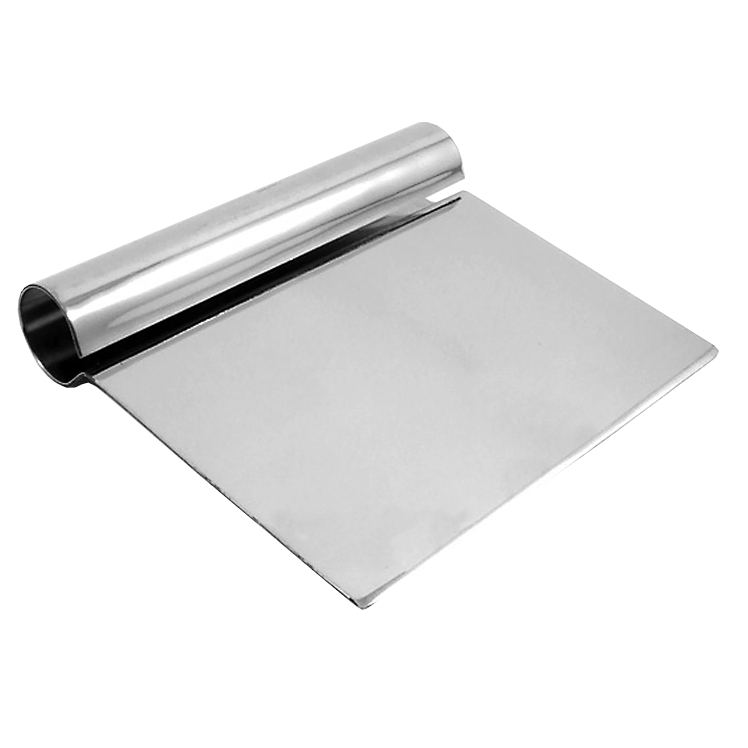 SUPERIOR/CES DOUGH SCRAPER 5.25X4.75 STAINLESS STEEL