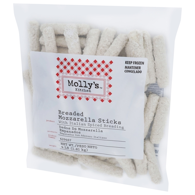 MOLLY'S KITCHEN APPETIZER, MOZZARELLA CHEESE BREADED ITALIAN