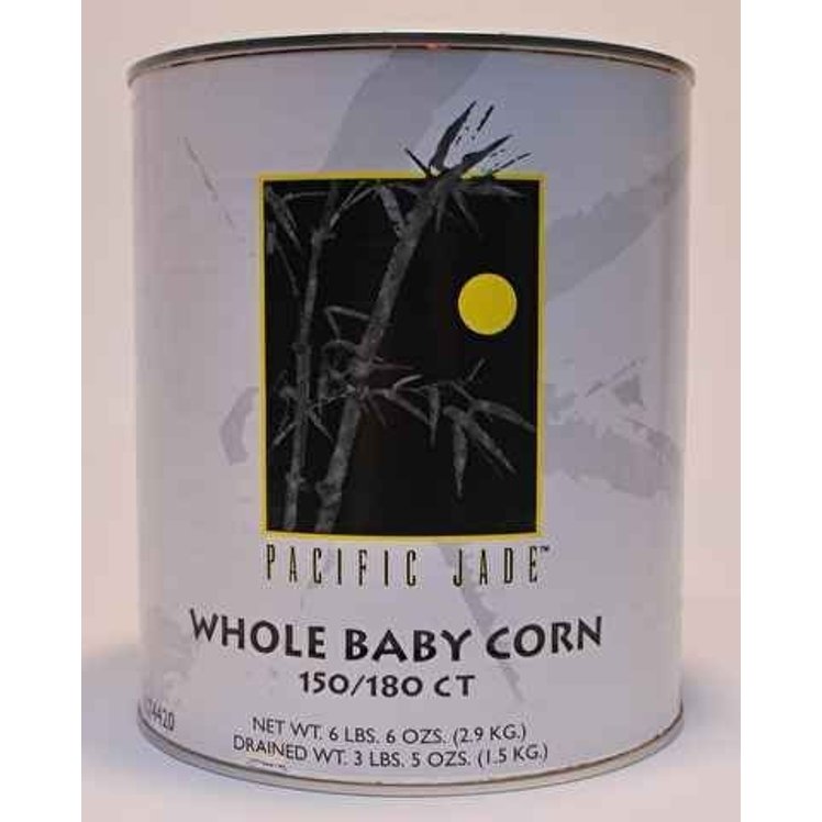 PACIFIC JADE WHOLE BABY CORN SHELF CANNED