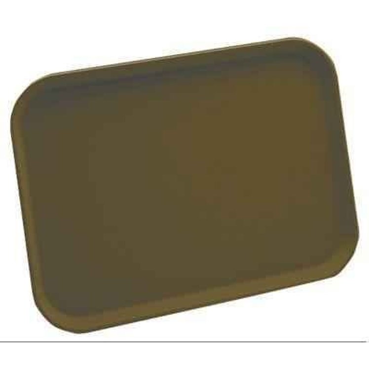 CARLISLE FOODSERVICE PRODUCTS TRAY CAFE 10X14 INCHES POLYPROPYLENE CHOCOLATE