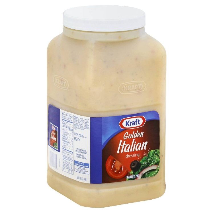 KRAFT DRESSING ITALIAN GOLDEN PLASTIC JUG
