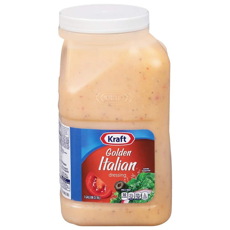 KRAFT DRESSING ITALIAN GOLDEN PLASTIC JUG