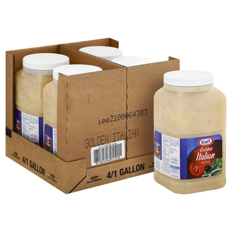 KRAFT DRESSING ITALIAN GOLDEN PLASTIC JUG