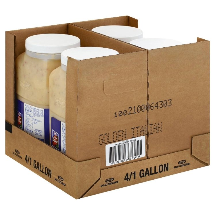 KRAFT DRESSING ITALIAN GOLDEN PLASTIC JUG