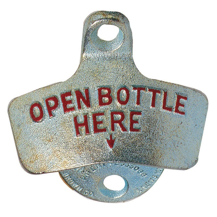 BROWN MANUFACTURING WALL MOUNTED BOTTLE OPENER