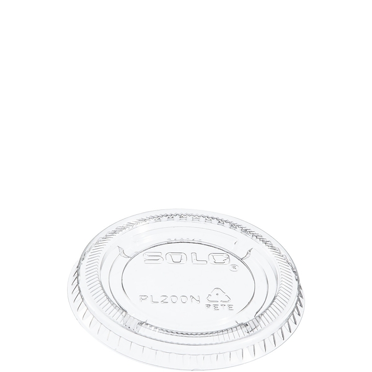 DART PLASTIC CLEAR LID FOR 2 OZ  PORTION CUP