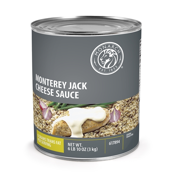 MONARCH SHELF STABLE MONTEREY JACK CHEESE SAUCE