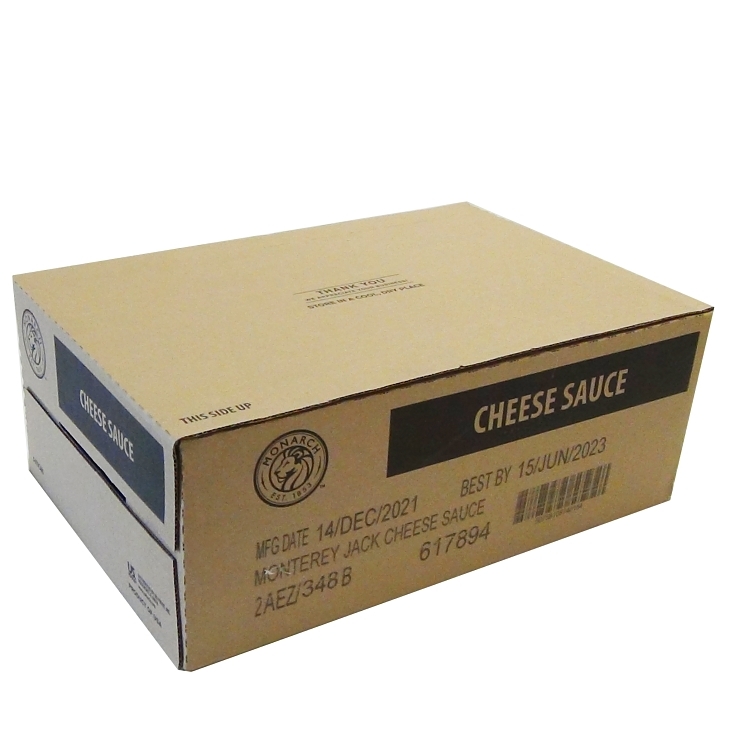 MONARCH SHELF STABLE MONTEREY JACK CHEESE SAUCE