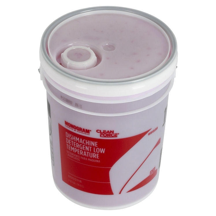 CLEAN FORCE DETERGENT, DISHWASHER D21 LIQUID PAIL
