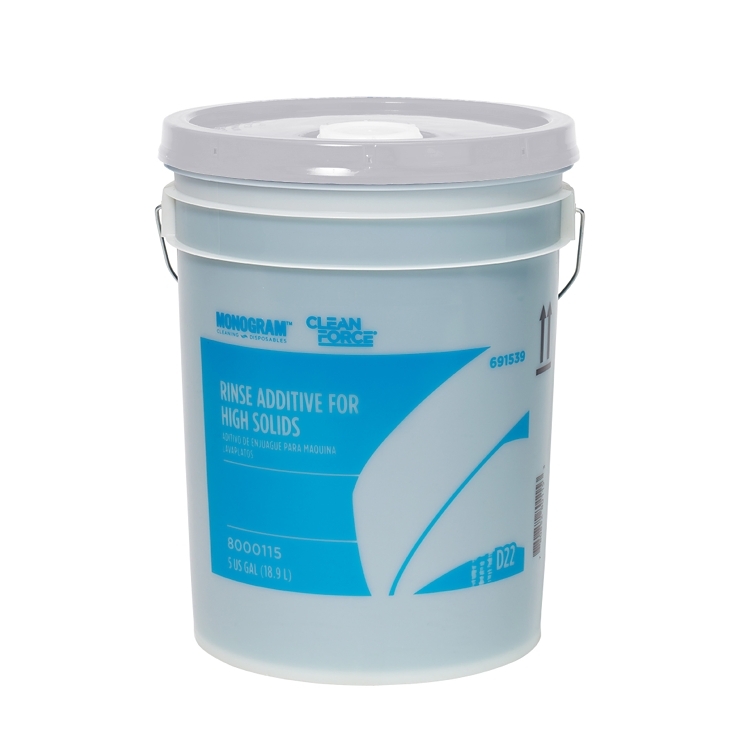CLEAN FORCE RINSE ADDITIVE, DISHWASHER D22 LIQUID