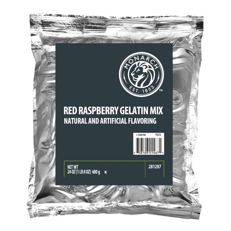 MONARCH GELATIN MIX RASPBERRY